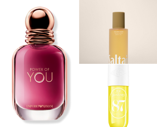 fragrance cover photo collage