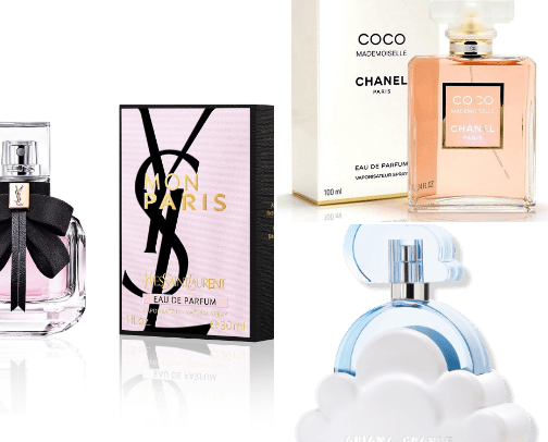 The Best Spring COLOGNES for woman. cover photo collage
