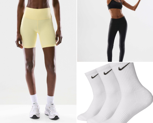 Workout outift inspo cover photo collage
