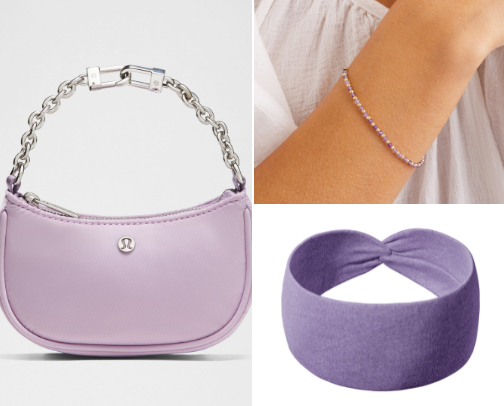 Pretty lilac colored items for those women who love this shade of purple cover photo collage