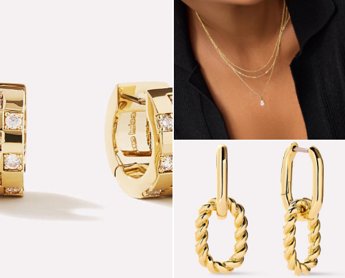 Minimalist jewelry for simple everyday pieces cover photo collage