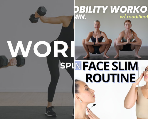 Workouts you can do in any small space cover photo collage
