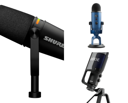 🎙 Best Microphones for Content Creators cover photo collage