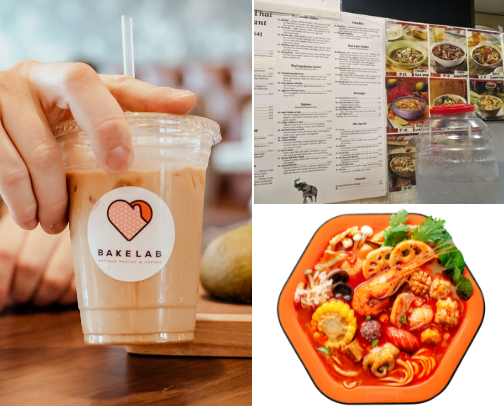champaign-urbana foodie recs cover photo collage