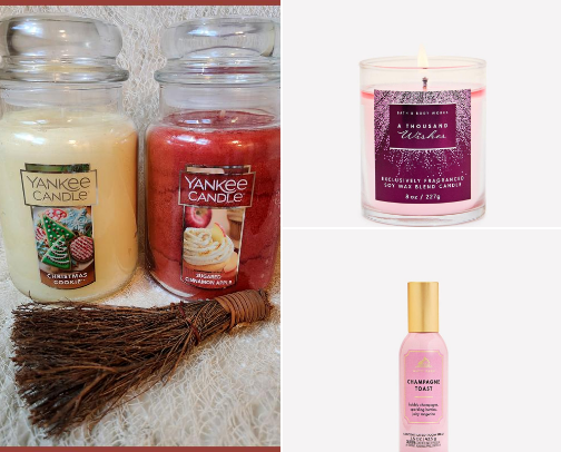Mists & Candles cover photo collage