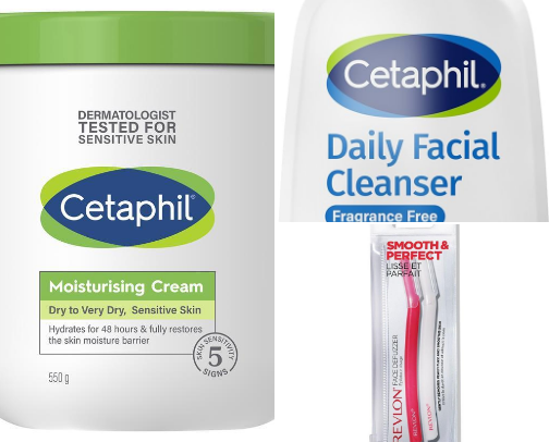 Skin care on a budget💘 cover photo collage