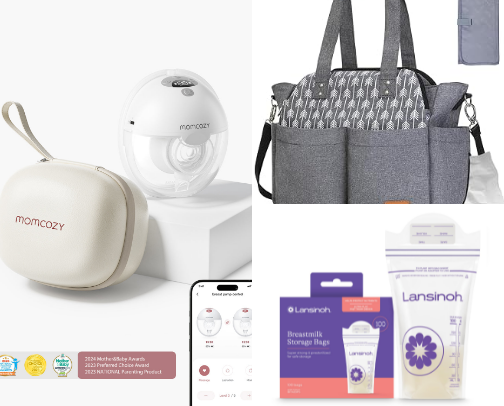 Stop Scrolling! These Are the Must-Haves for Breastfeeding Moms on the Go cover photo collage