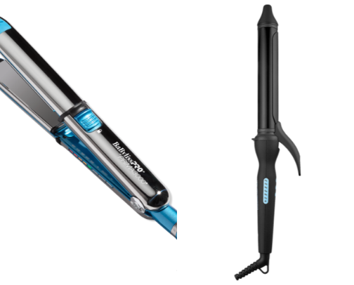 Hair tools cover photo collage