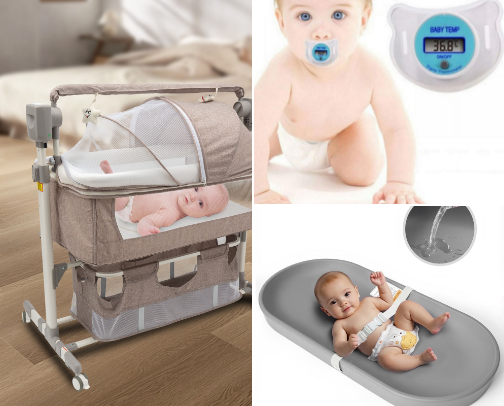 13 Newborn Essentials I wish I'd known as a First-Time Parent cover photo collage