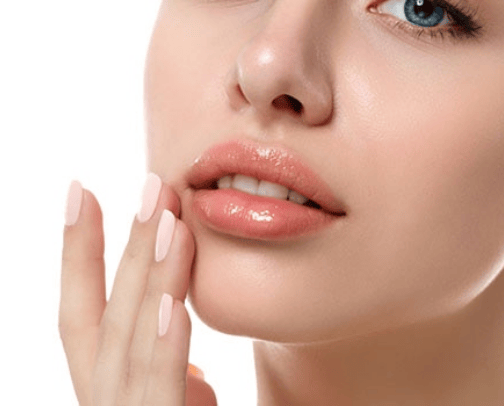 Skin and lip care cover photo collage