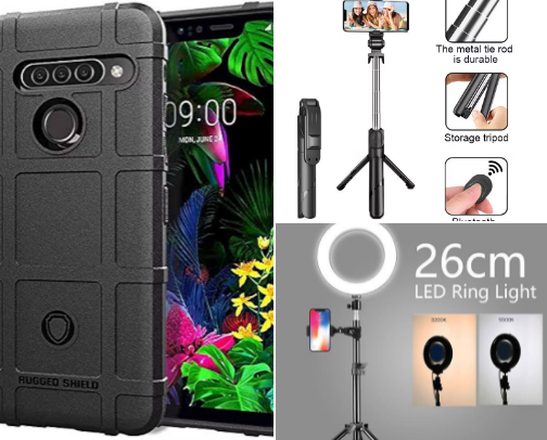Aksesoris and stuff handphone cover photo collage