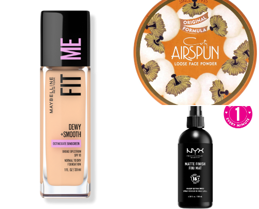 HOW TO GET A FLAWLESS MAKEUP LOOK ON A BUDGET cover photo collage