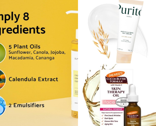 Skincare for Oily Skin!!! cover photo collage