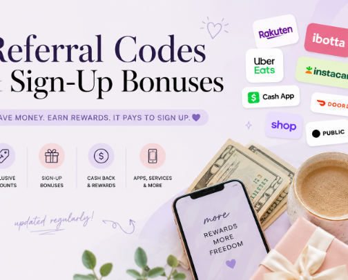 Best Referral Codes & Sign-Up Bonuses (Updated 2026) 💸 cover photo collage