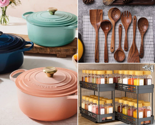 Essential Kitchen Bits and Bobs for the Kitchen User ✨ cover photo collage