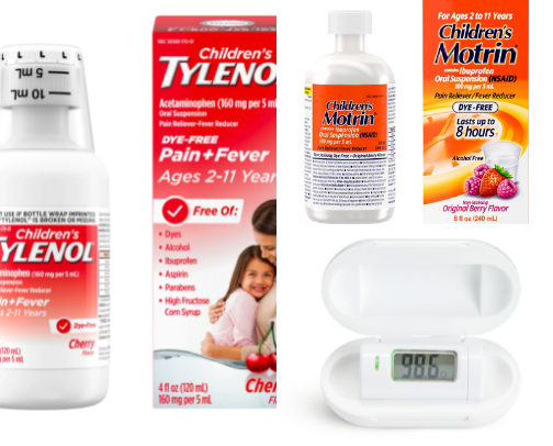 Kids Sick Day Survival List (Ages 4+) cover photo collage