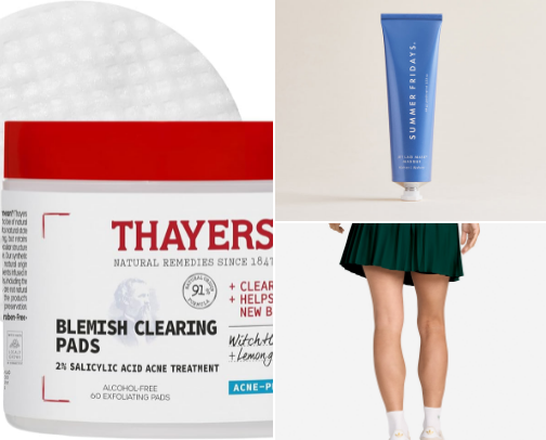 SKINCARE FAVORITES. cover photo collage