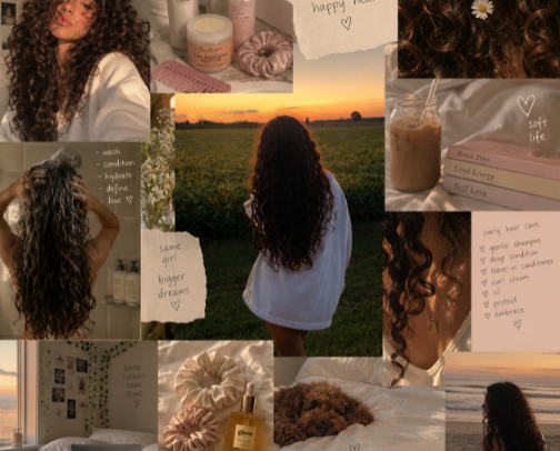 Holy Grail (Curly) Hair Products cover photo collage