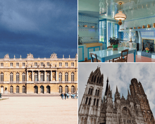 Day Trips from Paris cover photo collage