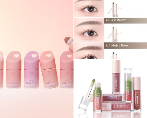 clean girl makeup essentials 2.0 🎀💋 cover photo collage