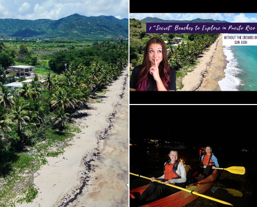 Puerto Rico Adventure Vacation cover photo collage