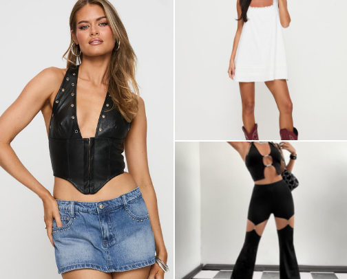 Summer Techno and Dress Inspo cover photo collage