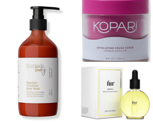 Body care cover photo collage