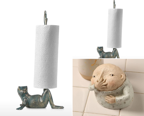 Quirky Bathroom Finds cover photo collage