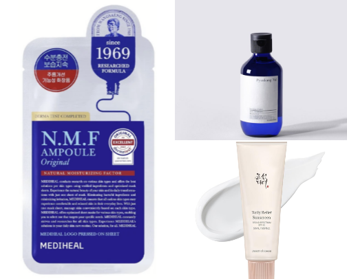 “Glass Skin Goals: A Glow That Speaks Before You Do” cover photo collage