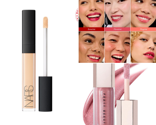 Make-up favorites cover photo collage