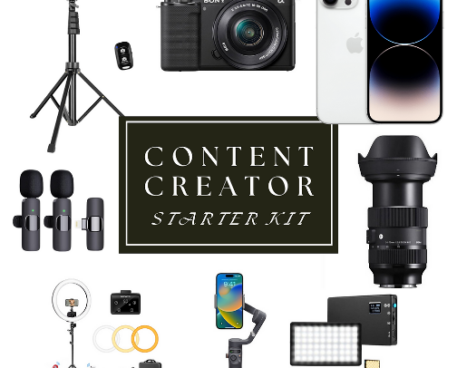 Want to Start Content Creation in 2025 ? cover photo collage