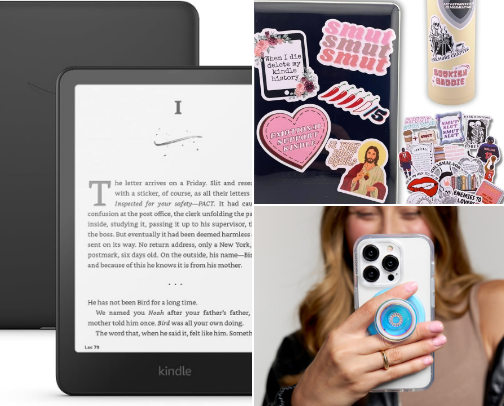 Kindle Accessories cover photo collage