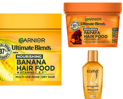 Rapunzel Hair Care Products cover photo collage