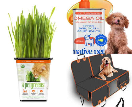 Food, Toys, and Everything Else for your Fur Babies! cover photo collage