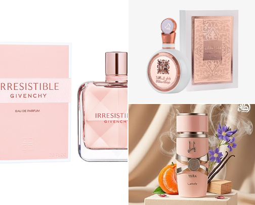 Perfume must haves cover photo collage