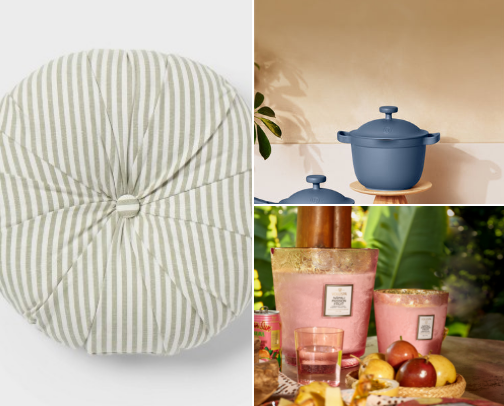 Home and lifestyle cover photo collage