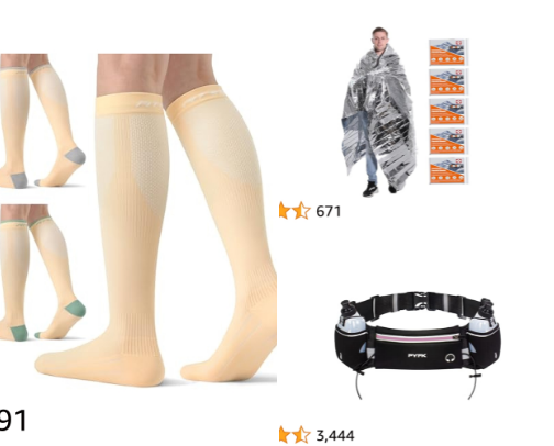 First Marathon Running Girlies Necessities cover photo collage