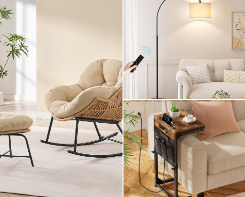 Reading Nook Finds That Make You Want to Stay All Day cover photo collage