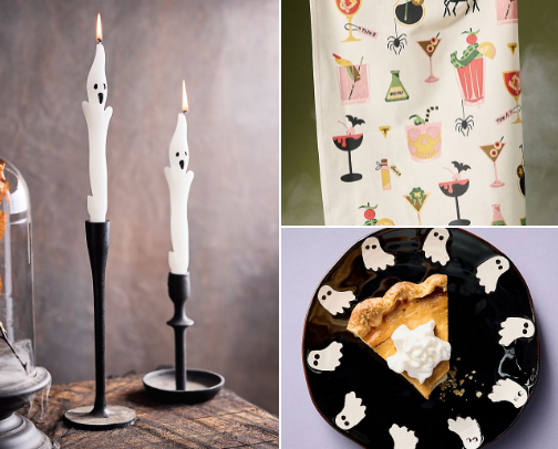 Finds for the Perfect Halloween Dinner Party cover photo collage