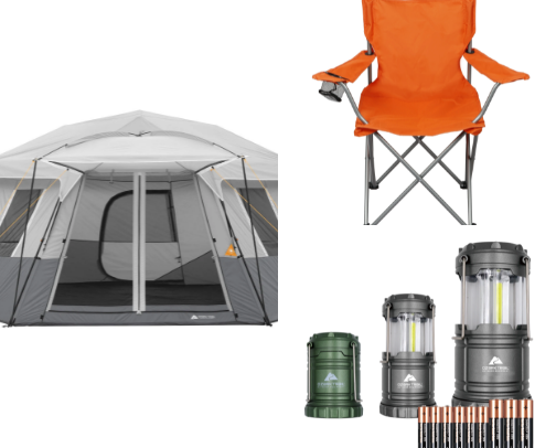 Here’s What You Need for Your First Camping Trip cover photo collage