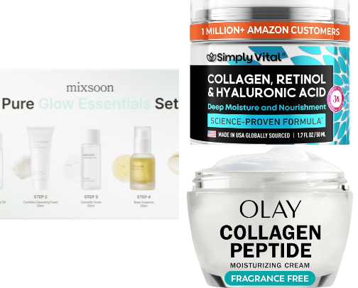 👉 Trending Beauty & Skincare Finds ✨ cover photo collage