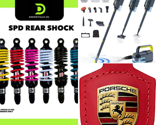 My Best Vehicle Accessories & Essentials cover photo collage