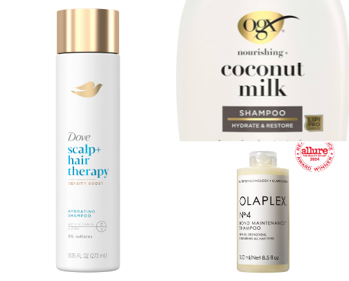 Hair care products for my girlies cover photo collage