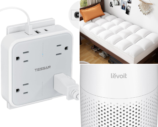 essential dorm items for freshman cover photo collage