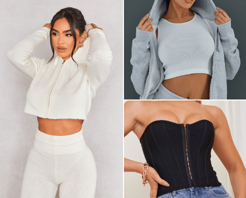 Pretty little thing clothes cover photo collage