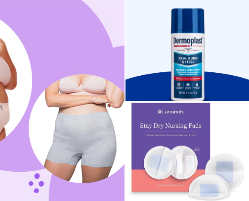 Delivery/Postpartum Must Haves! 👩‍🍼👶👨‍🍼 cover photo collage