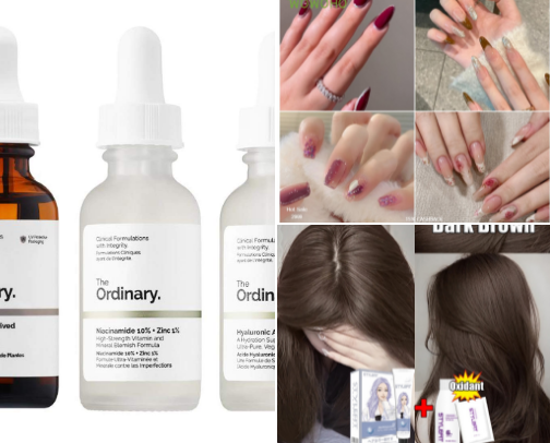 "Glow, Slay, Repeat: Beauty Essentials Every Woman Needs" cover photo collage