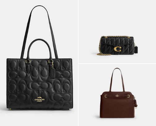 Coach Bags for Every Occasion: Work, Date Night & Everyday Functionality cover photo collage