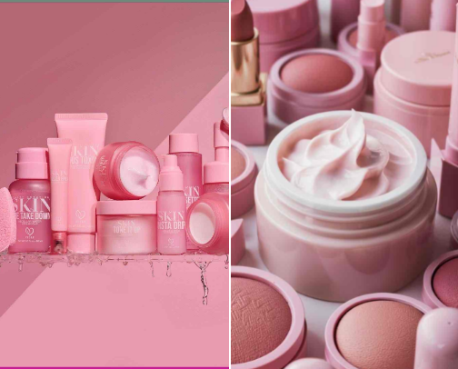Top skincare creams cover photo collage