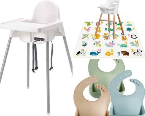 Weaning Essentials That Actually Made Life Easier (and mealtimes more enjoyable) cover photo collage